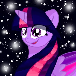 Size: 1000x1000 | Tagged: safe, artist:katya, derpibooru import, twilight sparkle, twilight sparkle (alicorn), alicorn, pony, colored wings, solo, wings