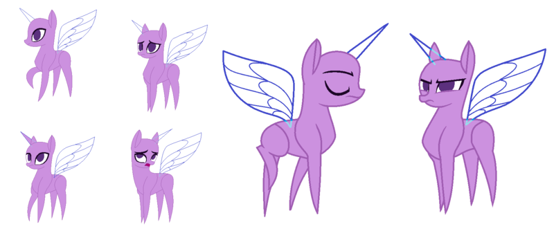 Size: 1718x738 | Tagged: safe, artist:alari1234-bases, derpibooru import, oc, unofficial characters only, alicorn, pony, amending fences, alicorn oc, bald, base, eyelashes, eyes closed, female, frown, haycartes' method, horn, image, mare, png, pointy hooves, simple background, transparent background, unamused, wings