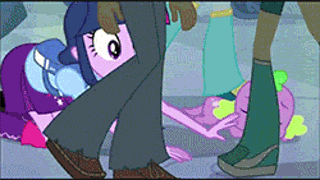 Size: 250x141 | Tagged: safe, derpibooru import, screencap, flash sentry, nolan north, rose heart, sandalwood, spike, tennis match, twilight sparkle, twilight sparkle (alicorn), alicorn, dog, equestria girls, equestria girls (movie), animated, background human, gif, male, picture for breezies, spike the dog