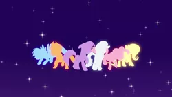 Size: 1920x1080 | Tagged: safe, derpibooru import, screencap, applejack, fluttershy, pinkie pie, rainbow dash, rarity, twilight sparkle, earth pony, pegasus, pony, unicorn, equestria girls, equestria girls (movie), intro, mane six, opening, theme song