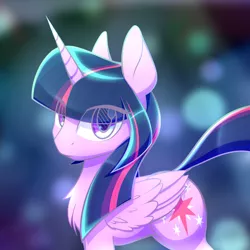 Size: 2000x2000 | Tagged: safe, artist:silshadnic, deleted from derpibooru, derpibooru import, twilight sparkle, twilight sparkle (alicorn), alicorn, pony, female, looking at you, simple background, solo