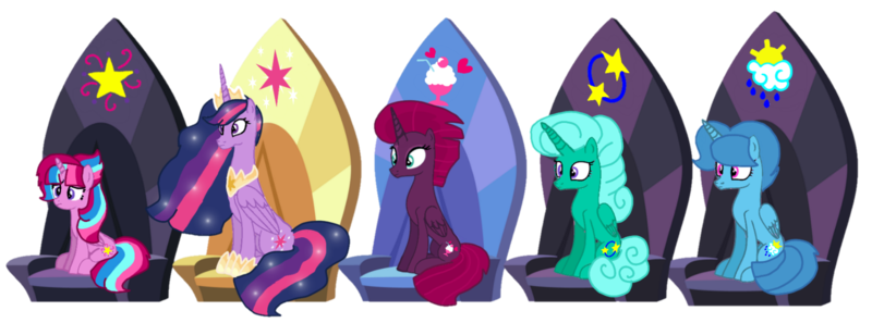 Size: 1846x686 | Tagged: safe, artist:徐詩珮, derpibooru import, fizzlepop berrytwist, glitter drops, princess twilight 2.0, spring rain, tempest shadow, twilight sparkle, twilight sparkle (alicorn), oc, oc:bubble sparkle, alicorn, pony, the last problem, alicorn oc, alicorn thrones, alicornified, base used, family, female, glittercorn, glitterlight, glittershadow, horn, lesbian, magical lesbian spawn, magical threesome spawn, mother and child, mother and daughter, multiple parents, next generation, offspring, older, older glitter drops, older spring rain, older tempest shadow, older twilight, parent:glitter drops, parent:spring rain, parent:tempest shadow, parent:twilight sparkle, parents:glittershadow, parents:sprglitemplight, parents:springdrops, parents:springshadow, parents:springshadowdrops, polyamory, race swap, shipping, simple background, sprglitemplight, springcorn, springdrops, springlight, springshadow, springshadowdrops, tempesticorn, tempestlight, transparent background, wings
