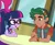 Size: 1152x937 | Tagged: safe, derpibooru import, screencap, pinkie pie, sci-twi, timber spruce, twilight sparkle, do it for the ponygram!, equestria girls, equestria girls series, spoiler:eqg series (season 2), clothes, cropped, cute, date, female, geode of telekinesis, image, looking at each other, magical geodes, male, offscreen character, png, ponytail, shipping, smiling, straight, table, timbertwi