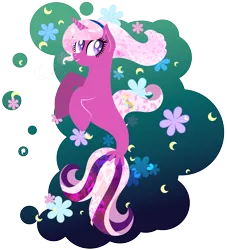 Size: 9218x10148 | Tagged: safe, artist:illumnious, derpibooru import, oc, oc:flares midnight, unofficial characters only, pony, seapony (g4), unicorn, absurd resolution, female, mare, seaponified, simple background, solo, species swap, transparent background, vector