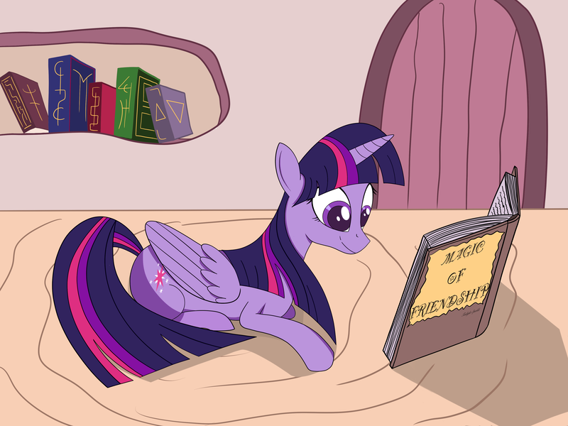 Size: 4000x3000 | Tagged: safe, artist:twilight trickle, derpibooru import, twilight sparkle, twilight sparkle (alicorn), alicorn, pony, book, prone, reading, solo