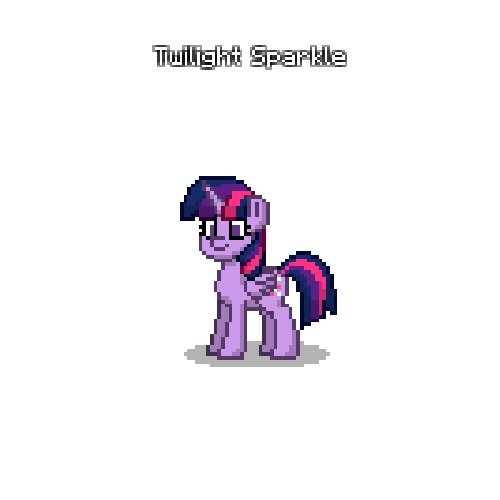 Size: 500x500 | Tagged: safe, derpibooru import, twilight sparkle, twilight sparkle (alicorn), alicorn, pony, pony town, simple background, solo, transparent background