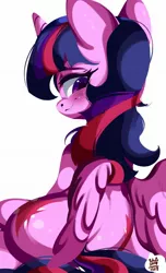 Size: 1244x2048 | Tagged: safe, artist:tohupo, derpibooru import, twilight sparkle, twilight sparkle (alicorn), alicorn, pony, solo