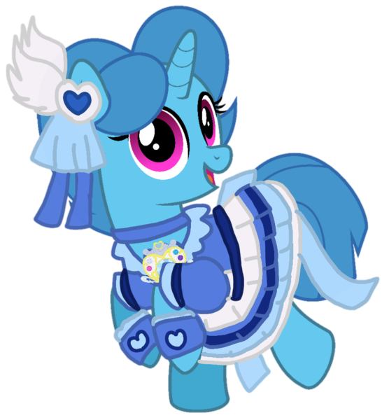 Size: 878x948 | Tagged: safe, artist:jhayarr23, artist:徐詩珮, derpibooru import, edit, vector edit, spring rain, pony, unicorn, series:ponies in precure universes, clothes, cute, female, mare, precure, simple background, springbetes, suite precure, transparent background, vector