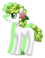 Size: 1426x1852 | Tagged: safe, artist:spokenmind93, derpibooru import, ponified, earth pony, pony, shaymin, crossover, female, flower, flower in hair, land forme, mare, pokémon, simple background, solo, transparent background