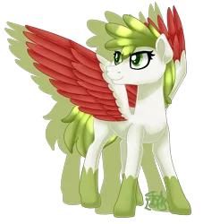 Size: 1759x1939 | Tagged: safe, artist:spokenmind93, derpibooru import, ponified, pegasus, pony, shaymin, crossover, female, mare, pokémon, simple background, sky forme, transparent background