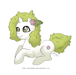 Size: 1220x1200 | Tagged: safe, artist:almairis, derpibooru import, ponified, pony, shaymin, crossover, land forme, pokémon, simple background, transparent background