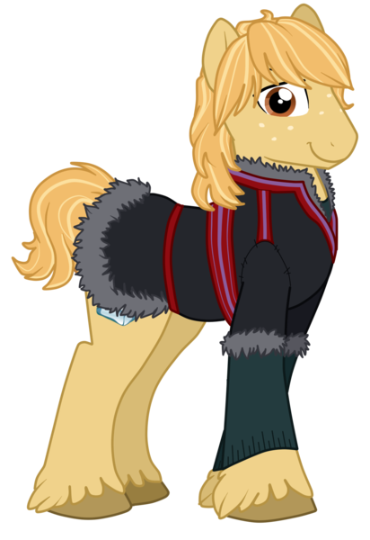 Size: 1188x1731 | Tagged: safe, artist:namygaga, derpibooru import, ponified, pony, crossover, frozen (movie), kristoff