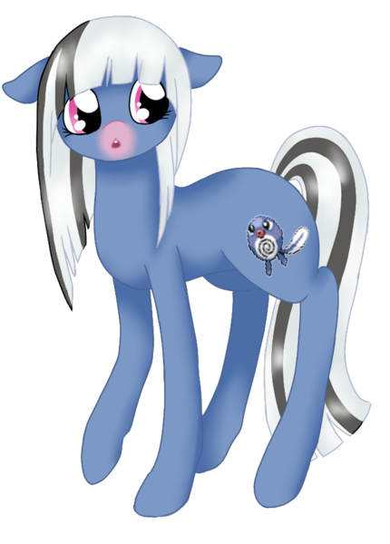 Size: 670x934 | Tagged: safe, artist:mondlichtkatze, derpibooru import, ponified, poliwag, pony, crossover, pokémon, simple background, solo, transparent background