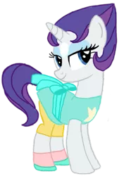 Size: 473x698 | Tagged: safe, artist:tsundra, derpibooru import, rarity, pony, unicorn, clothes, cosplay, costume, crossover, pearl (steven universe), steven universe