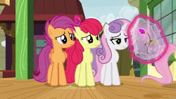 Size: 1920x1080 | Tagged: safe, derpibooru import, screencap, apple bloom, scootaloo, sweetie belle, earth pony, pegasus, pony, unicorn, growing up is hard to do, animated, apple bloom's bow, bow, crystal, cutie mark crusaders, eyes closed, flower, hair bow, magic, magic flower, magic glow, older, older apple bloom, older cmc, older scootaloo, older sweetie belle, sound, train station, webm, wings, wish, wishing flower