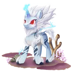 Size: 1351x1324 | Tagged: safe, artist:nebula210, derpibooru import, ponified, pony, unicorn, kirin (monster hunter), monster hunter, monster hunter world, simple background, solo, transparent background