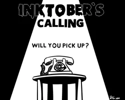 Size: 1500x1200 | Tagged: artist:voraciouscutie, barely pony related, comic:voraciouscutie's ring, derpibooru import, halloween, holiday, inktober, inktober 2019, phone, safe, voretober, voretober 2019