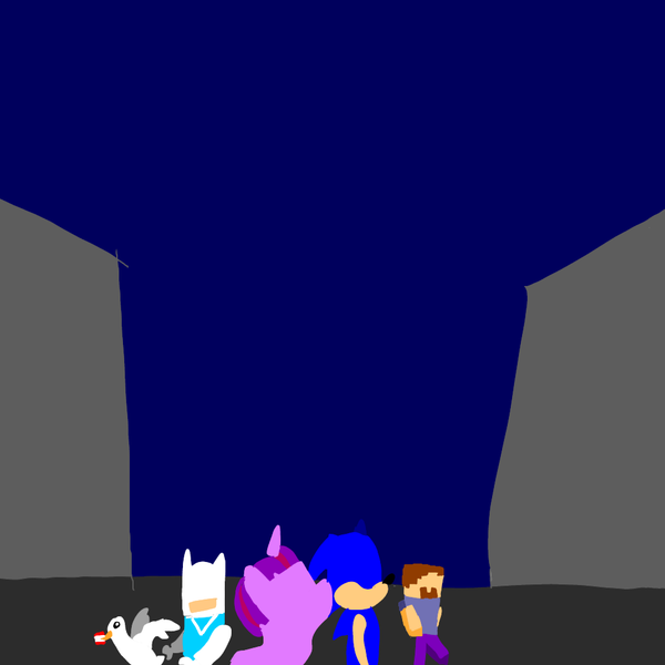 Size: 1000x1000 | Tagged: bird, derpibooru import, explosives, flossing (dance), goose, lego batman, minecraft, safe, sonic the hedgehog, sonic the hedgehog (series), steve from minecraft, tnt, twilight sparkle