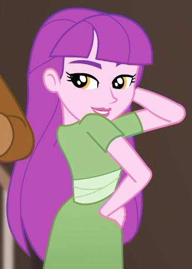 Size: 395x555 | Tagged: safe, derpibooru import, screencap, dirk thistleweed, violet wisteria, equestria girls, equestria girls series, how to backstage, spoiler:eqg series (season 2), arm behind head, cropped, female, hand on hip, looking at you, male, offscreen character