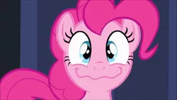 Size: 1280x720 | Tagged: safe, derpibooru import, screencap, pinkie pie, earth pony, pony, equestria girls, equestria girls (movie), cute, diapinkes, faic, female, i'm so nervous that i am, looking at you, mare, nervicited, pinkie being pinkie, smiling, solo