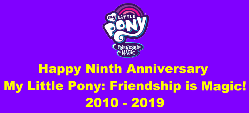 Size: 1909x864 | Tagged: safe, artist:samueljcollins1990, derpibooru import, pony, happy birthday mlp:fim, mlp fim's ninth anniversary, my little pony, ninth anniversary