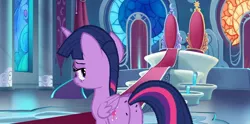 Size: 810x402 | Tagged: suggestive, derpibooru import, twilight sparkle, twilight sparkle (alicorn), alicorn, pony, 1000 hours in ms paint, collage, royal guard, seat, shrunken, squashed, unaware