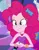 Size: 504x654 | Tagged: safe, derpibooru import, screencap, pinkie pie, equestria girls, equestria girls series, twilight under the stars, spoiler:eqg series (season 2), bare shoulders, bracelet, cropped, cupcake, cute, diapinkes, food, heart necklace, image, jewelry, jpeg, sleeveless, solo, strapless