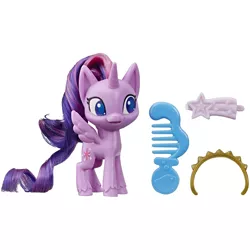 Size: 1500x1500 | Tagged: safe, derpibooru import, twilight sparkle, twilight sparkle (alicorn), alicorn, pony, my little pony: pony life, brushable, merchandise, reveal the magic, solo, toy