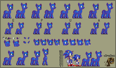 Size: 378x222 | Tagged: safe, artist:t0ms0nic, derpibooru import, oc, pony, base, crossover, pixel art, sonic the hedgehog, sonic the hedgehog (series), sonic the hedgehog 3, sprite, style emulation