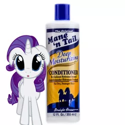 Size: 900x900 | Tagged: conditioner, derpibooru import, hair, mane 'n tail, rarity, safe