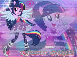 Size: 1024x768 | Tagged: safe, artist:natoumjsonic, derpibooru import, twilight sparkle, twilight sparkle (alicorn), alicorn, equestria girls, rainbow rocks