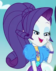Size: 507x641 | Tagged: safe, derpibooru import, screencap, rarity, equestria girls, equestria girls series, lost and pound, spoiler:eqg series (season 2), cropped, lost and pound: spike