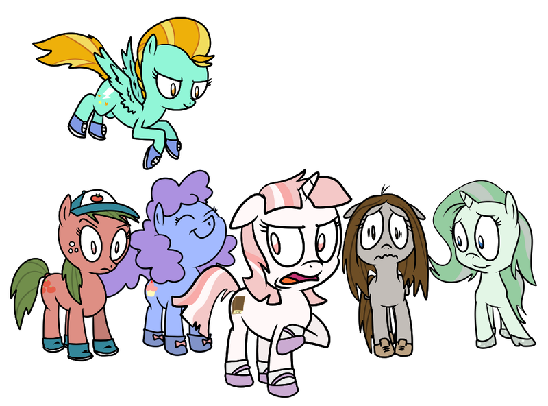 #2055902 - alternate mane six, alternate universe, applejack, artist ...