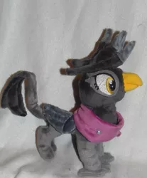 Size: 813x983 | Tagged: safe, artist:crazyditty, derpibooru import, georgia (character), gryphon, irl, photo, plushie