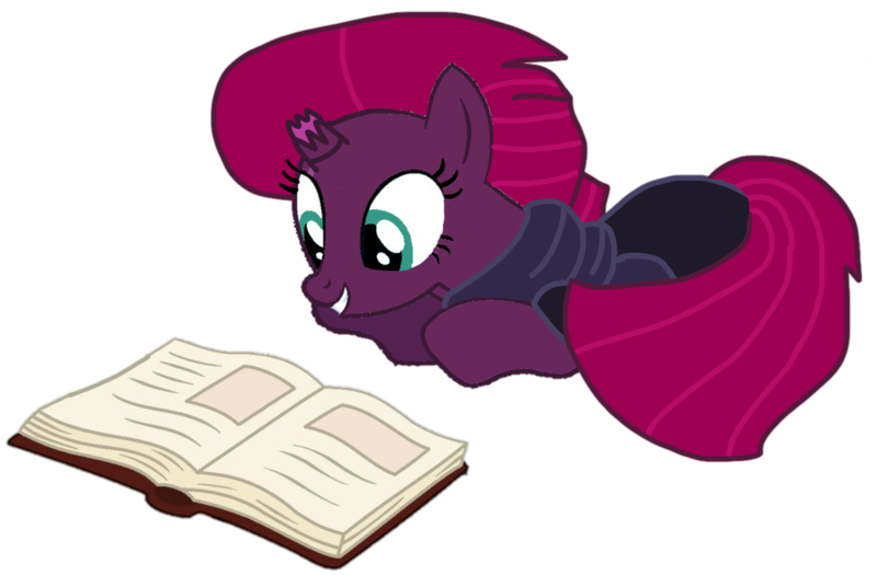 Size: 1241x815 | Tagged: safe, artist:徐詩珮, derpibooru import, fizzlepop berrytwist, tempest shadow, unicorn, series:sprglitemplight diary, series:springshadowdrops diary, base used, book, broken horn, clothes, cute, horn, scarf, simple background, studying, tempestbetes, transparent background