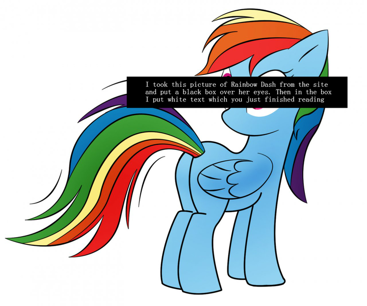 Size: 1280x1066 | Tagged: derpibooru import, meta, pony confession, rainbow dash, safe, you don't say