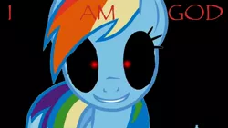 Size: 1280x720 | Tagged: artist:smashfan666, creepypasta, derpibooru import, parody, rainbow dash, rainbow.exe, semi-grimdark, sonic.exe, sonic the hedgehog (series)