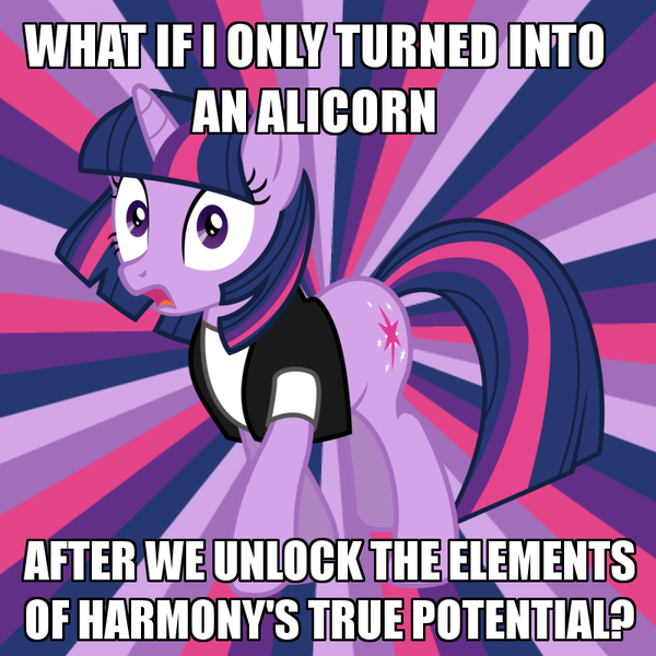 Size: 800x800 | Tagged: safe, derpibooru import, twilight sparkle, twilight sparkle (alicorn), alicorn, pony, conspiracy twilight sparkle, exploitable meme, female, mare, meme