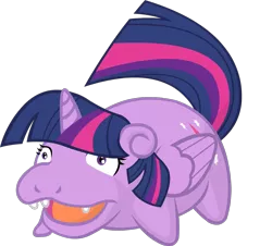 Size: 1000x902 | Tagged: alicorn, derpibooru import, edit, female, pokefied, pokémon, safe, simple background, slowpoke, slowpoke (pokémon), solo, species swap, transparent background, twilight sparkle, twilight sparkle (alicorn)