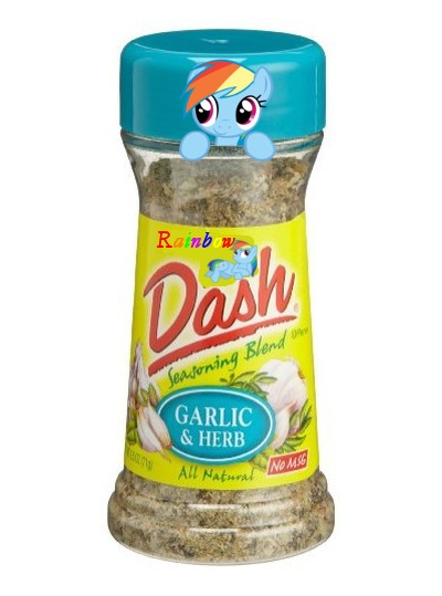 Size: 400x539 | Tagged: derpibooru import, mrs. dash, product, pun, rainbow dash, safe, spice (food)