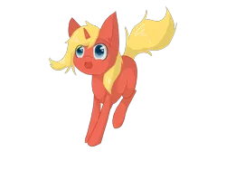 Size: 3200x2400 | Tagged: safe, artist:tomat-in-cup, derpibooru import, oc, unofficial characters only, pony, unicorn, :d, horn, open mouth, simple background, smiling, solo, transparent background, unicorn oc