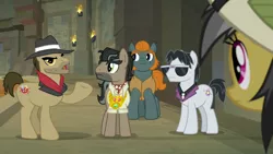 Size: 1920x1080 | Tagged: biff, daring do, daring doubt, derpibooru import, doctor caballeron, henchmen, rogue (character), safe, screencap, withers