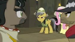 Size: 1920x1080 | Tagged: biff, daring do, daring doubt, derpibooru import, doctor caballeron, fluttershy, henchmen, safe, screencap