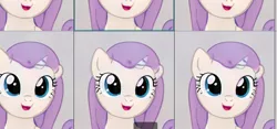 Size: 830x388 | Tagged: safe, artist:thisponydoesnotexist, derpibooru import, machine learning generated, oc, oc:base pony, pony, error, glitch, image, jpeg, neural network, not fluttershy, repeating, screenshots, solo