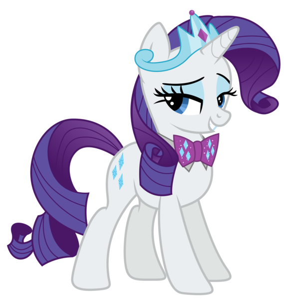 Size: 1920x2023 | Tagged: safe, artist:mycaro, derpibooru import, rarity, unicorn, bowtie, bowties are cool, classy, crown, female, jewelry, princess, regalia, solo, tiara, vector