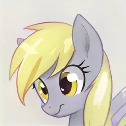 Size: 1024x1024 | Tagged: safe, artist:thisponydoesnotexist, derpibooru import, machine learning generated, pony, artificial intelligence, bust, female, image, jpeg, mare, neural network, not derpy, portrait, solo