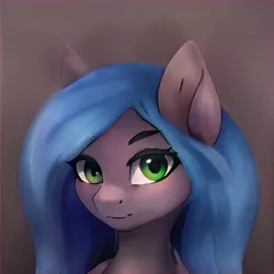 Size: 1024x1024 | Tagged: safe, artist:thisponydoesnotexist, derpibooru import, machine learning generated, pony, artificial intelligence, bust, image, jpeg, looking at you, neural network, portrait, solo