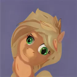 Size: 1024x1024 | Tagged: safe, artist:thisponydoesnotexist, derpibooru import, machine learning generated, pony, artificial intelligence, bust, image, looking at you, neural network, png, portrait, scary face, solo, spooky