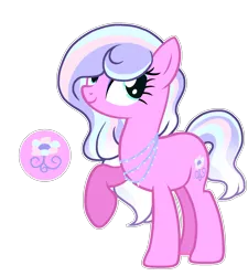 Size: 1673x1860 | Tagged: safe, artist:twinklecometyt, derpibooru import, oc, earth pony, pony, female, magical lesbian spawn, mare, offspring, parent:clear skies, parent:diamond tiara, simple background, solo, transparent background