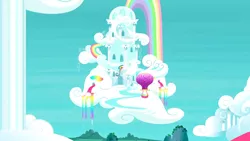 Size: 1280x720 | Tagged: background, derpibooru import, no pony, ponyville, rainbow dash's house, safe, scenic ponyville, screencap, the cart before the ponies